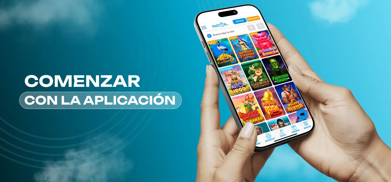 start with paston casino app